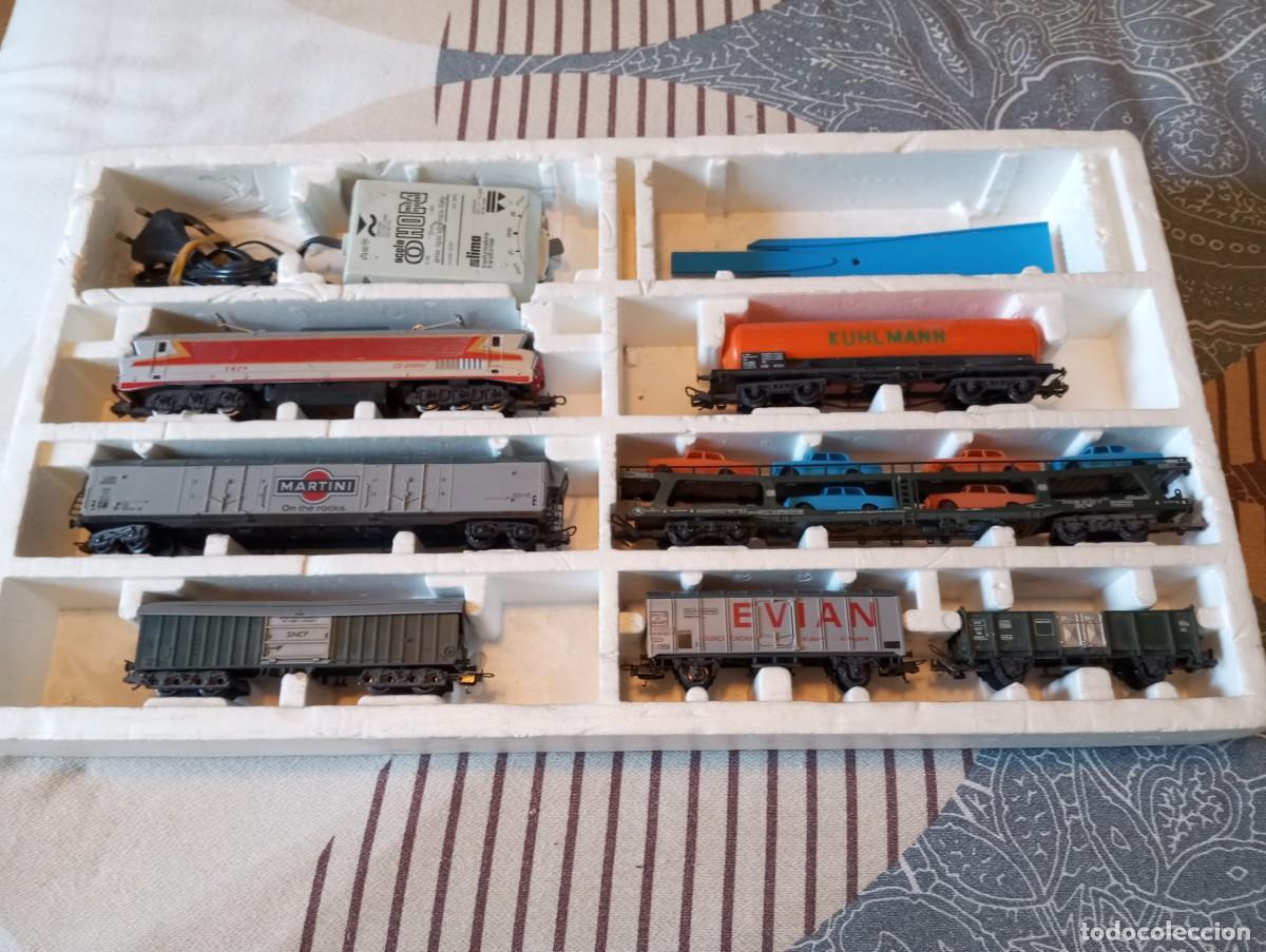 Trenes Escala: tren de mercancias de la EH.O.1.87 analogico en su caja de origen (sin tapa)