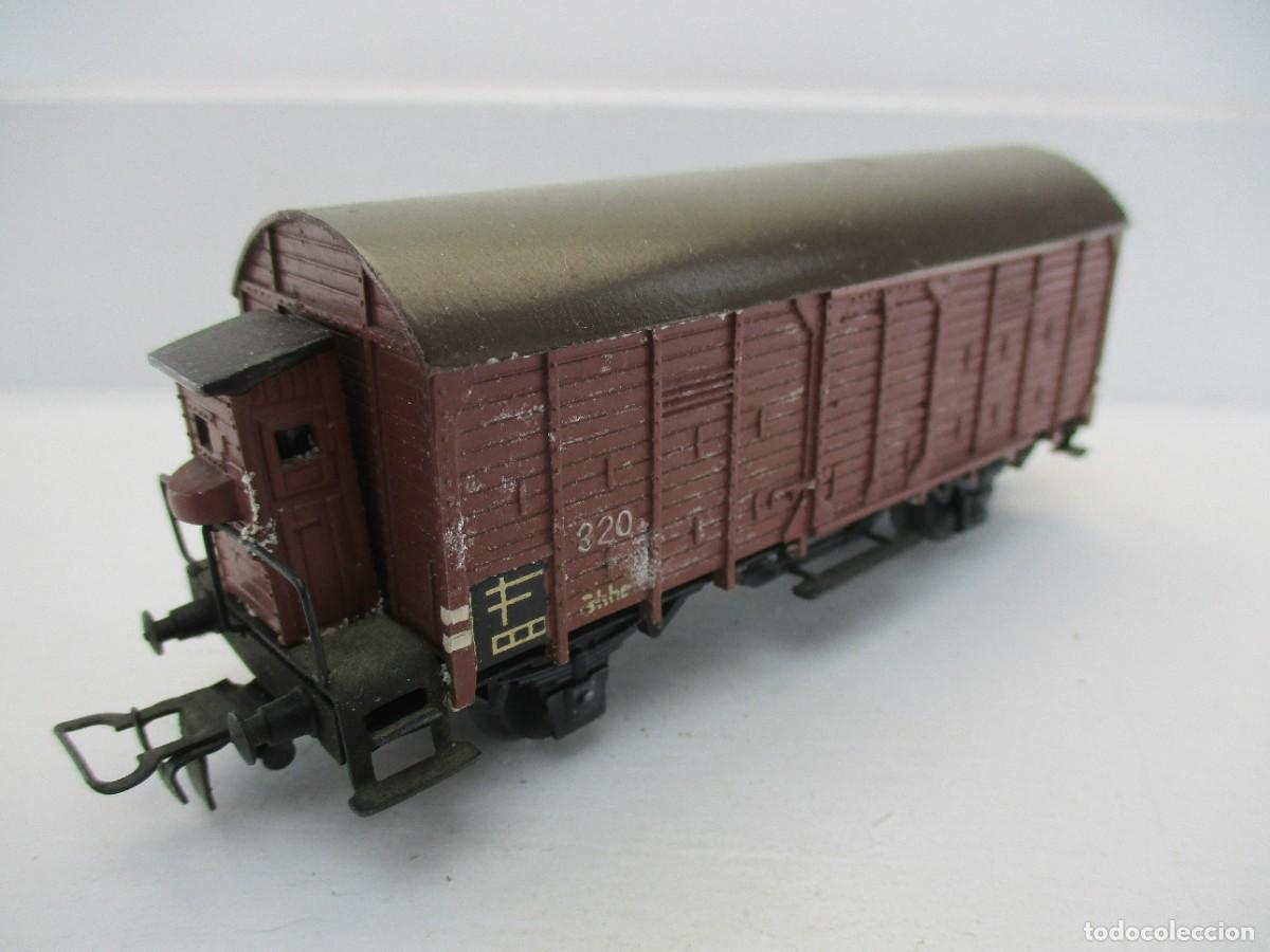Trenes Escala: VAGON MERCANCIA ESCALA HO REF D&Ntilde;