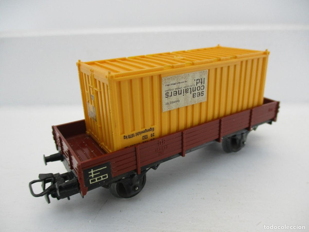 Trenes Escala: VAGON MERCANCIA ESCALA HO REF D&Ntilde;