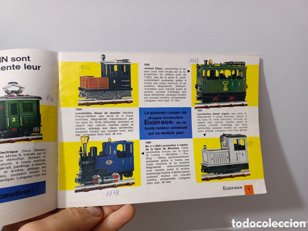 Trenes escala: Antiguo catalogo tren Egger - Bahn HO-E a&ntilde;o 1966/ 1967 - Foto 3