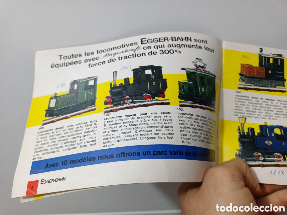 Trenes escala: Antiguo catalogo tren Egger - Bahn HO-E a&ntilde;o 1966/ 1967 - Foto 4