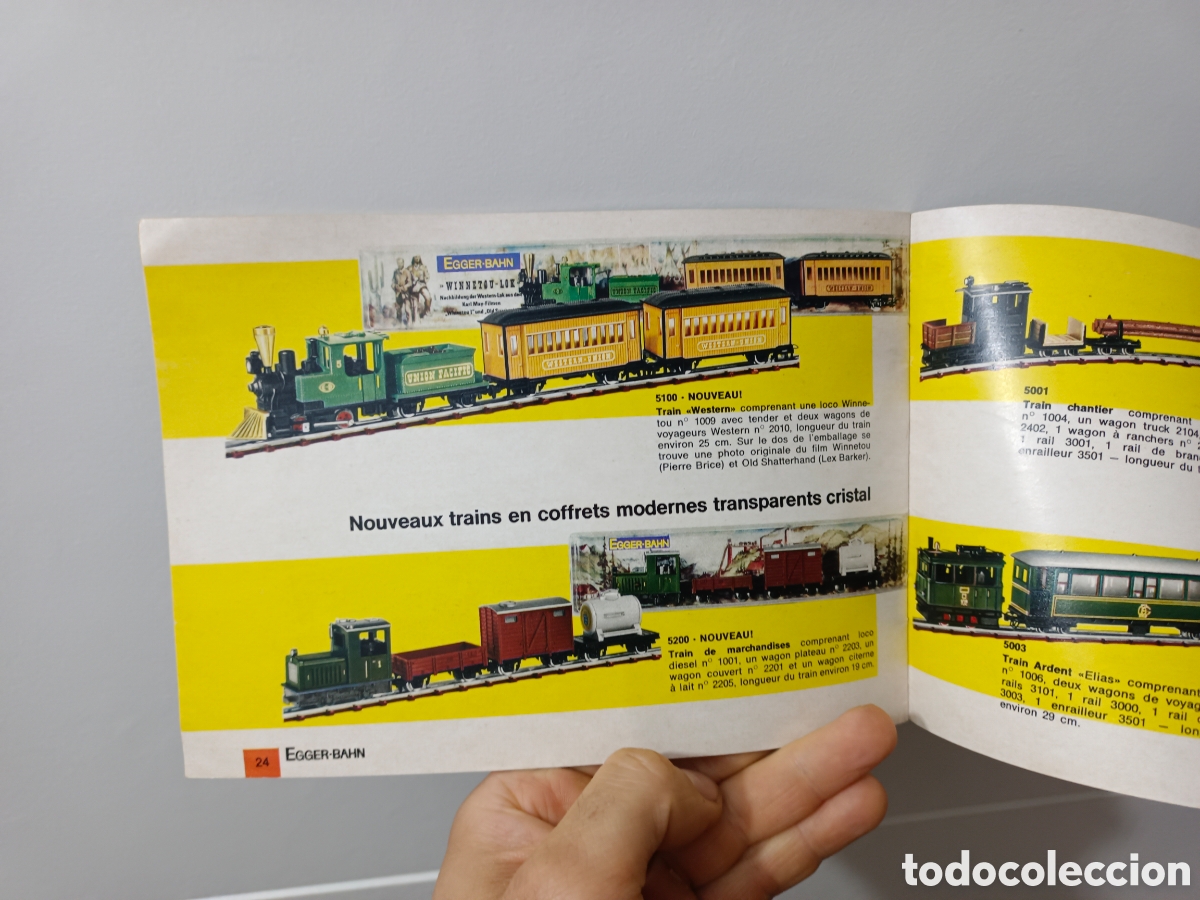 Trenes escala: Antiguo catalogo tren Egger - Bahn HO-E a&ntilde;o 1966/ 1967 - Foto 5