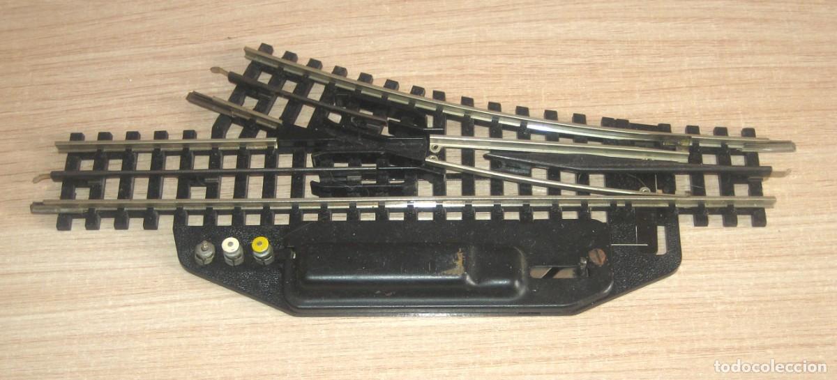 Trenes Escala: TRIX EXPRESS ANTIGUO DESVI&Oacute; A LA DERECHA H0 REF 4363 EN BUEN ESTADO