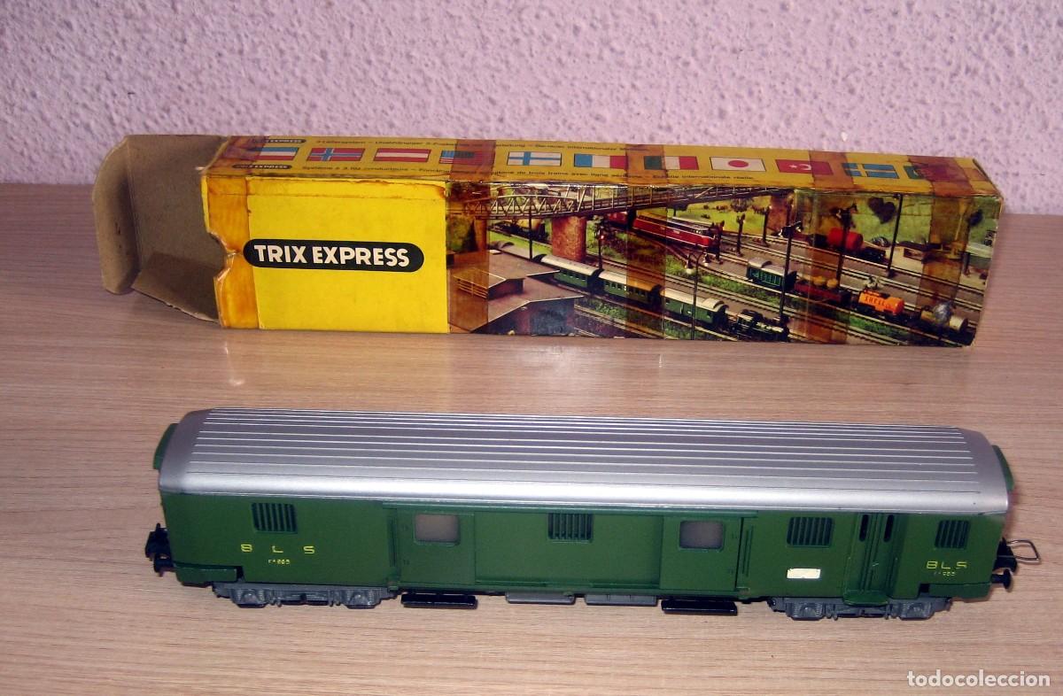 Trenes Escala: TRIX EXPRESS ANTIGUO VAGON H0 REF 3398 EN BUEN ESTADO