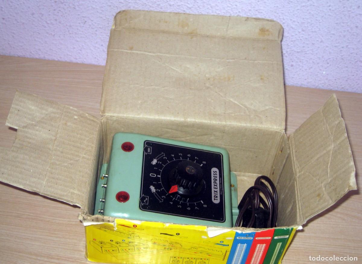 Trenes escala: TRIX EXPRESS ANTIGUO TRANSFORMADOR REF 5597 DE 115 VOLT. - Foto 2