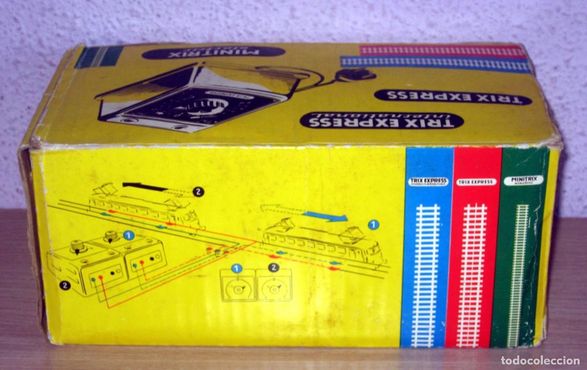Trenes escala: TRIX EXPRESS ANTIGUO TRANSFORMADOR REF 5597 DE 115 VOLT. - Foto 5