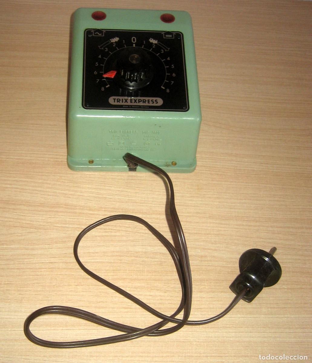 Trenes escala: TRIX EXPRESS ANTIGUO TRANSFORMADOR REF 5597 DE 115 VOLT. - Foto 7
