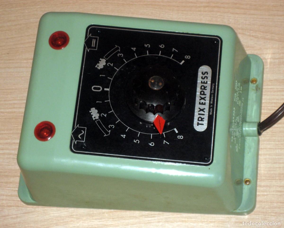Trenes escala: TRIX EXPRESS ANTIGUO TRANSFORMADOR REF 5597 DE 115 VOLT. - Foto 11