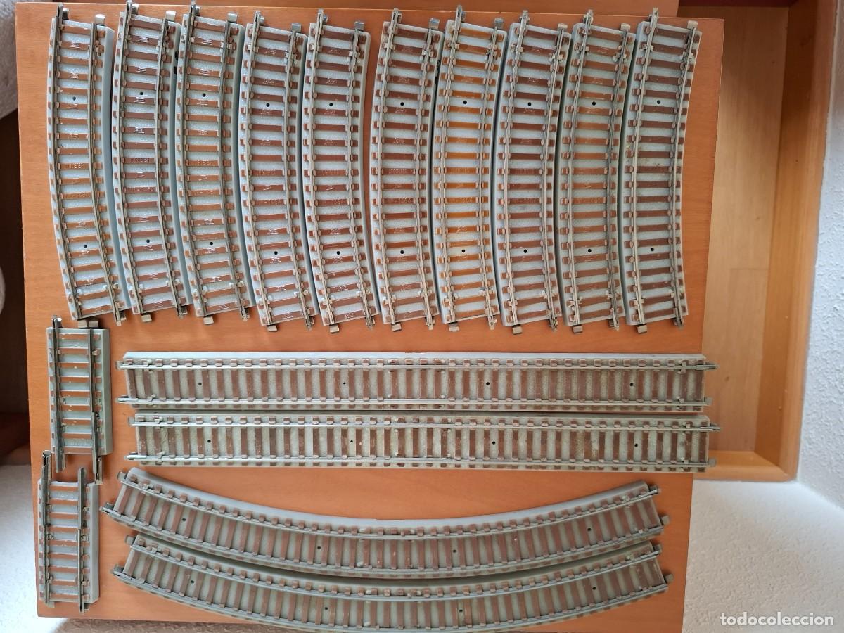 Trenes Escala: Lote de v&iacute;as de tren el&eacute;ctrico Pay&aacute; de los a&ntilde;os 50