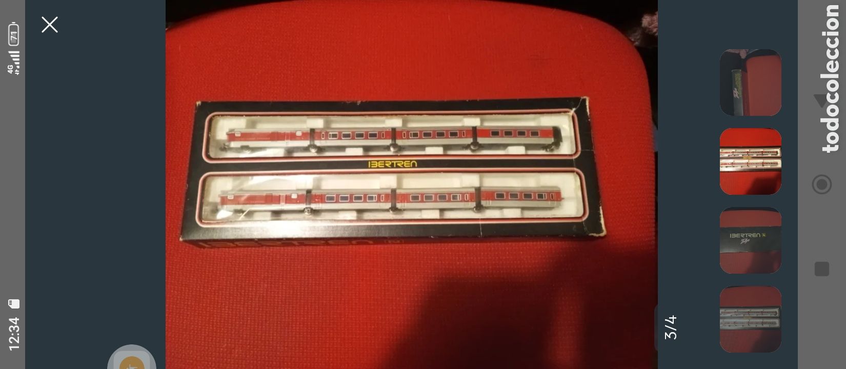 Trenes Escala: Conjunto de 8 vagones de la marca Ibertren
