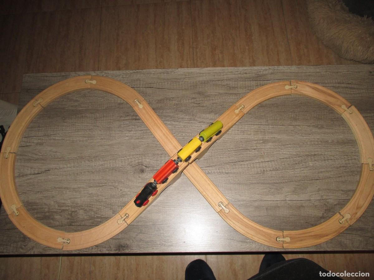Trenes Escala: 264- Tren de Madera IKEA LILLABO - Set 20 piezas (Como nuevo)