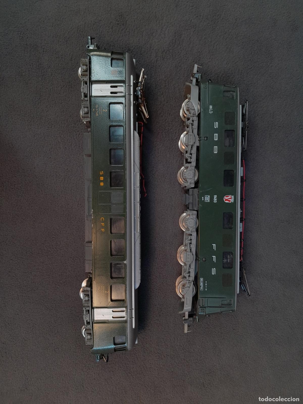 Treni in Scala: DOS LOCOMOTORAS EL&Eacute;CTRICAS DE LOS FERROCARRILES FEDERALES SUIZOS (SBB-CFF-FFS), MARCA LIMA. SIGLO XX