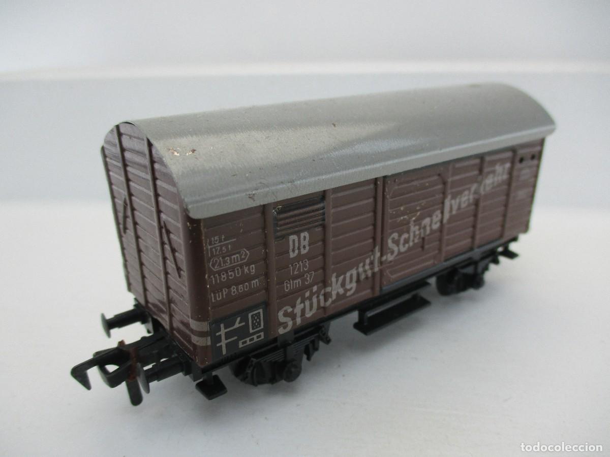 Trenes escala: VAGON MERCANCIA ESCALA HO REF A11 - Foto 2