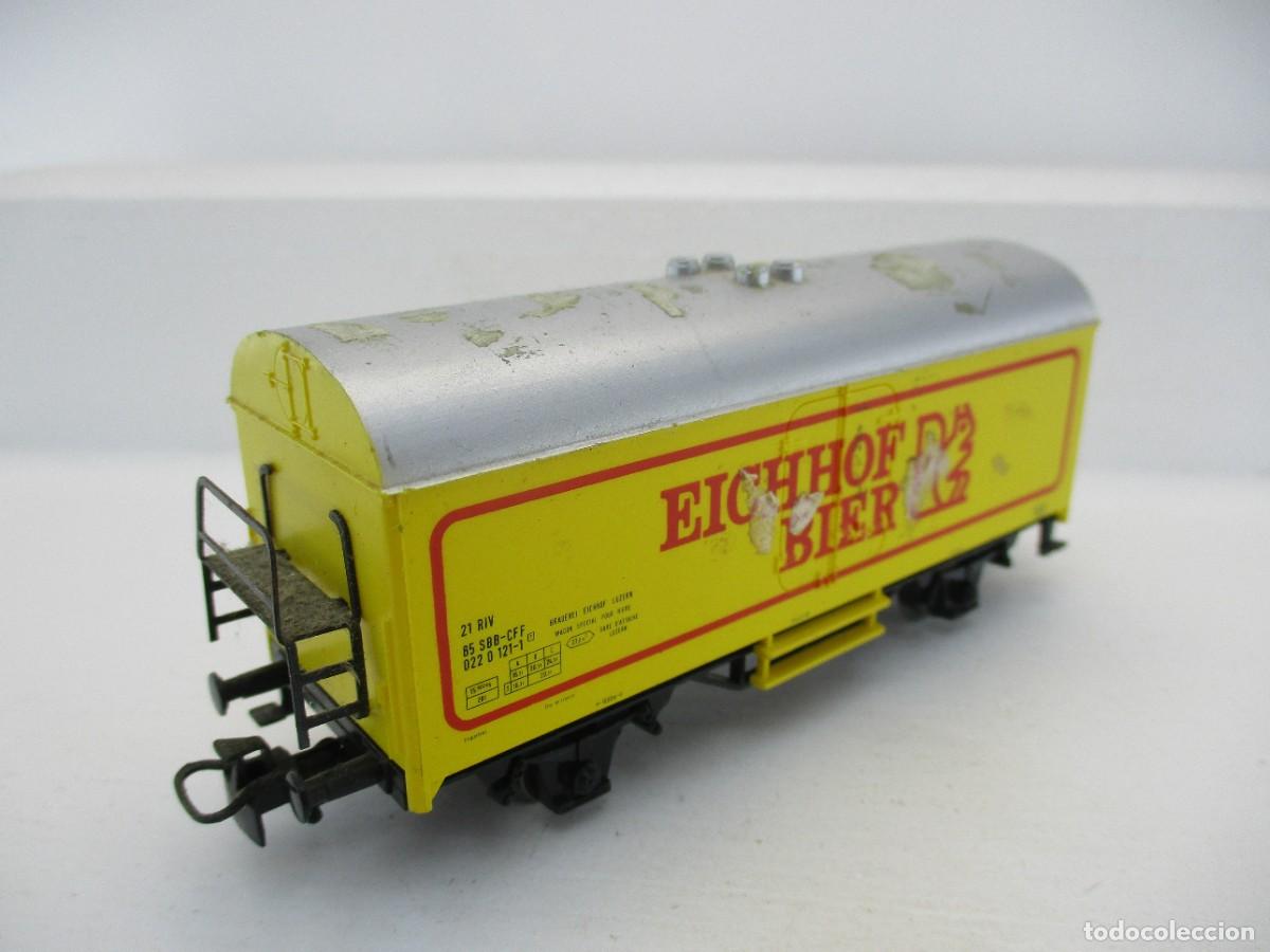 Trenes escala: VAGON MERCANCIA ESCALA HO REF MA - Foto 1