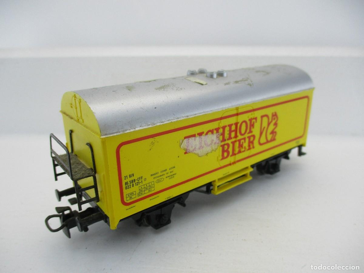 Trenes escala: VAGON MERCANCIA ESCALA HO REF MA - Foto 2