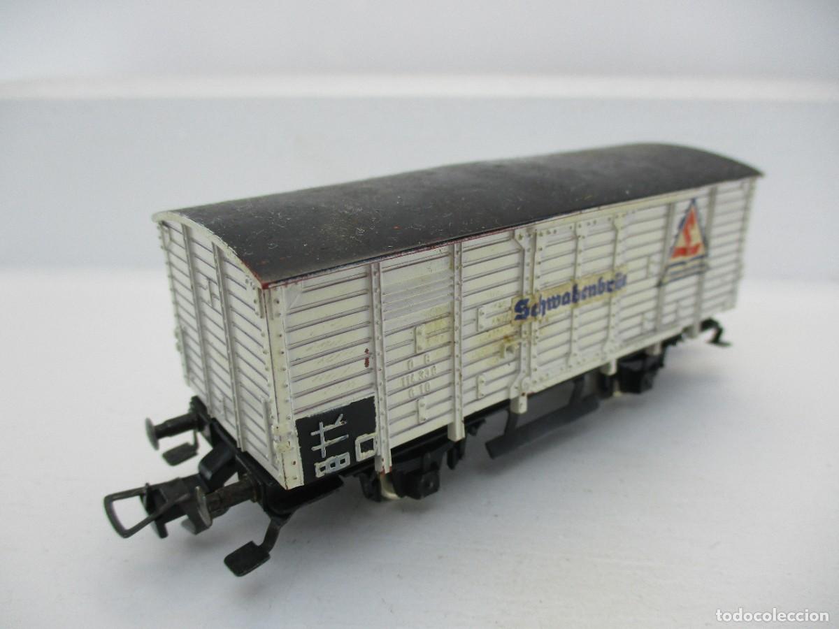 Trenes escala: VAGON MERCANCIA ESCALA HO REF MA - Foto 1