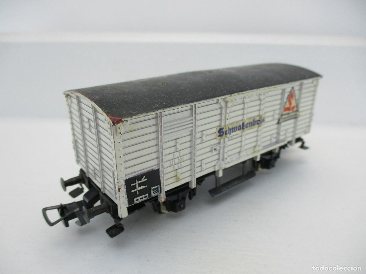 Trenes escala: VAGON MERCANCIA ESCALA HO REF MA - Foto 2