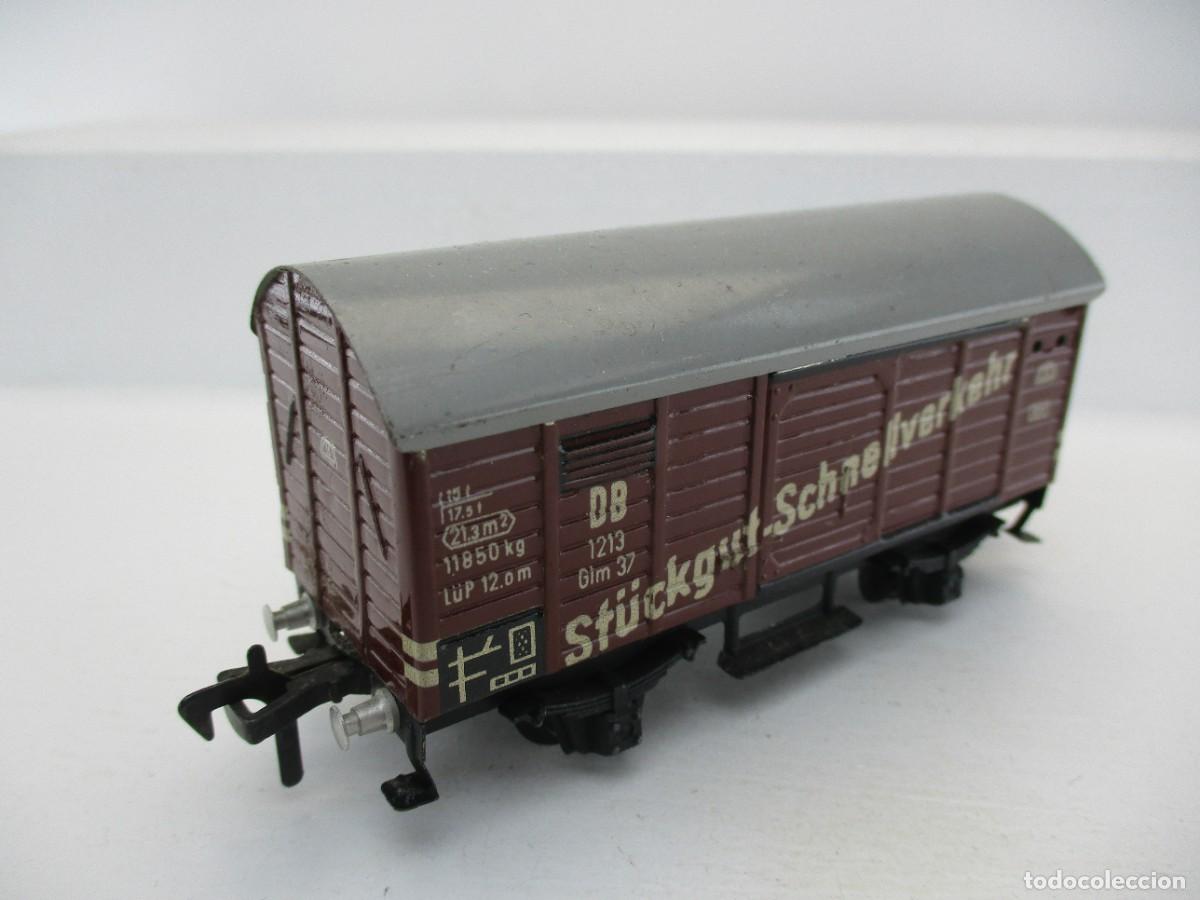 Trenes escala: VAGON MERCANCIA ESCALA HO REF MA - Foto 1