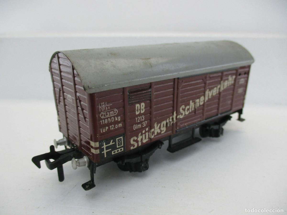 Trenes escala: VAGON MERCANCIA ESCALA HO REF MB - Foto 1