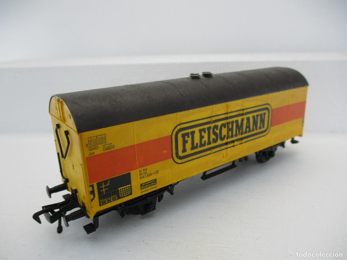 Trenes escala: VAGON MERCANCIA ESCALA HO REF MC - Foto 2