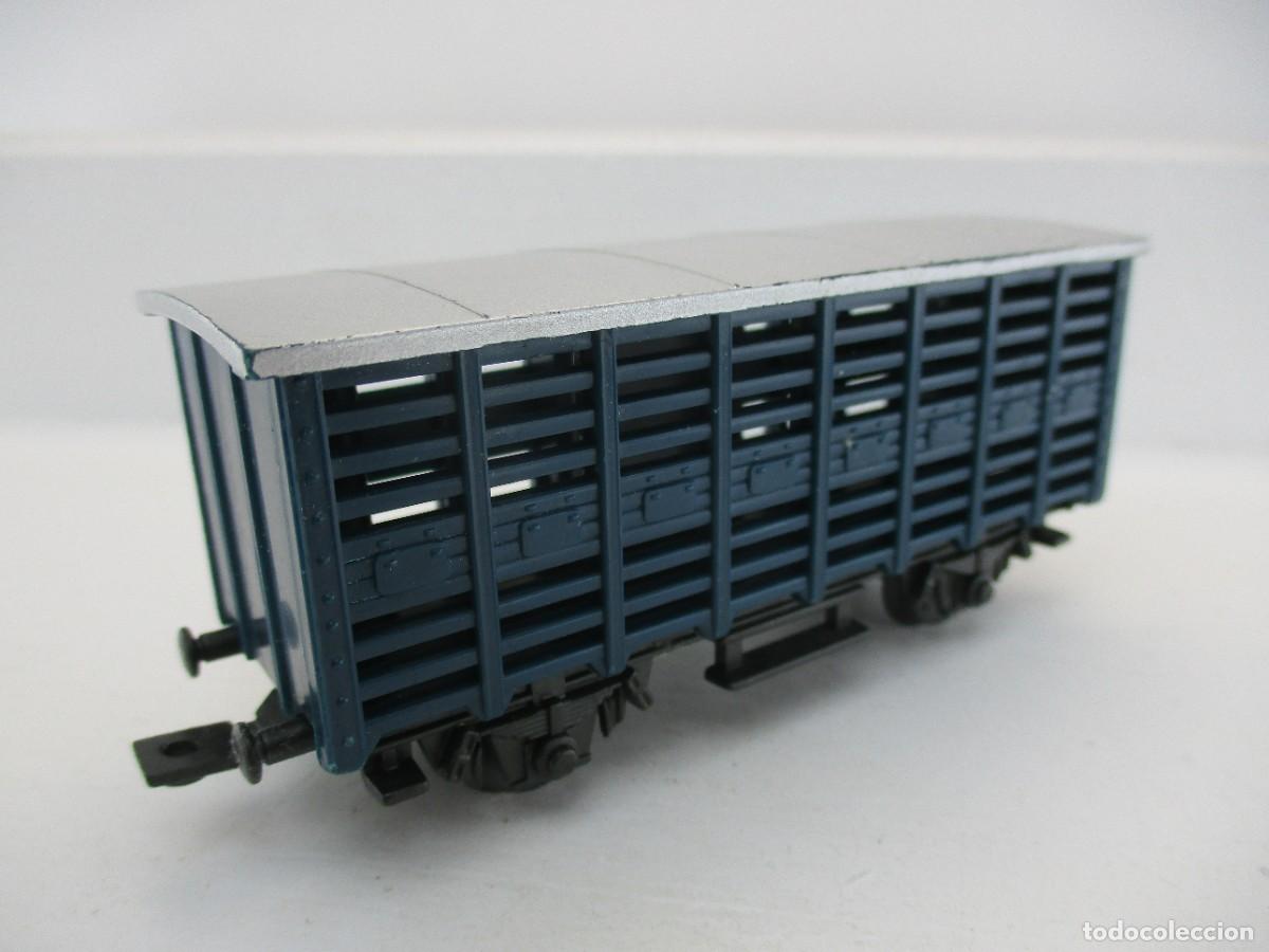 Trenes escala: VAGON MERCANCIA ESCALA HO REF ME - Foto 2