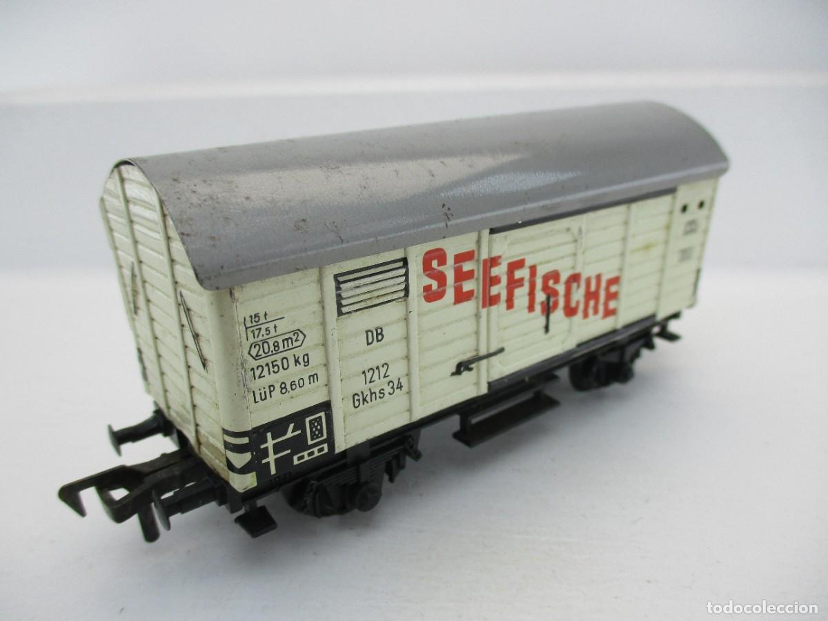 Trenes escala: VAGON MERCANCIA ESCALA HO REF ME - Foto 1