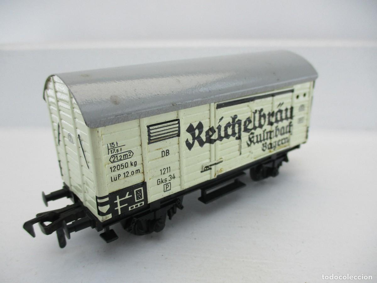 Trenes escala: VAGON MERCANCIA ESCALA HO REF ME - Foto 1