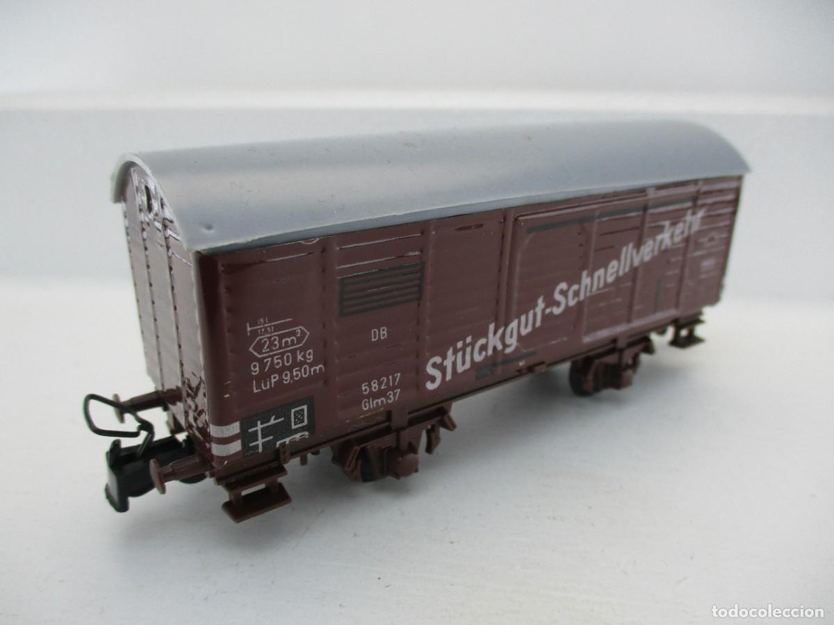 Trenes escala: VAGON MERCANCIA ESCALA HO REF ME - Foto 1
