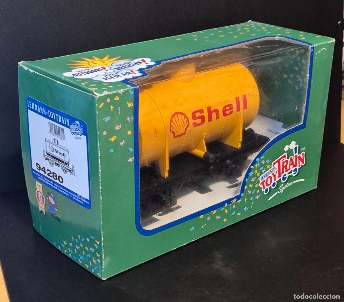 Treni in Scala: LGB 94280 LEHMANN-GROSS-BAHN VAGON SHELL EN CAJA FUNCIONA BIEN TOYTRAIN