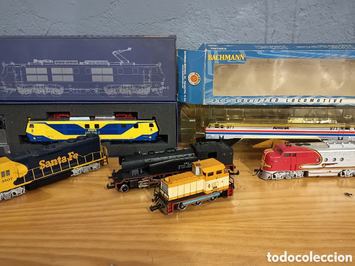 Trains &Eacute;chelle: GRAN LOTE DE LOCOMOTORAS ALGUNAS SIN USO IBERTREN,BACHMANN ,VITRAINS RENFE