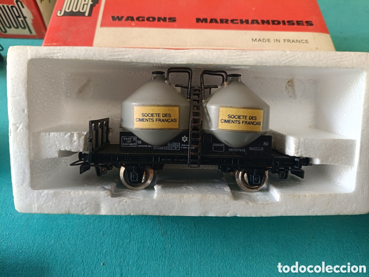 Trenes escala: Lote seis Vagones HO Jouef. - Foto 3