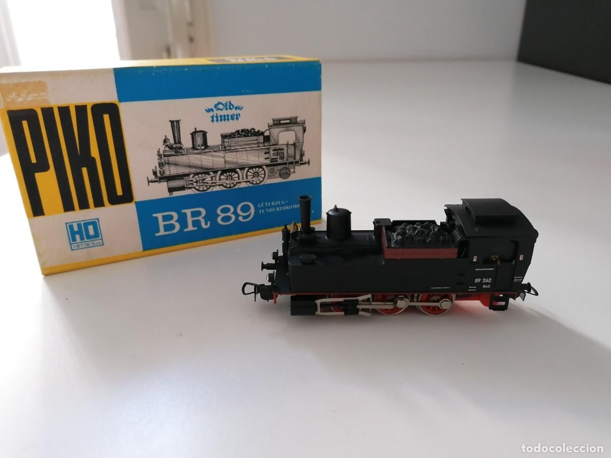 Modelleisenbahnen: Piko H0 Locomotora de Vapor BR 89 262 DR Nueva
