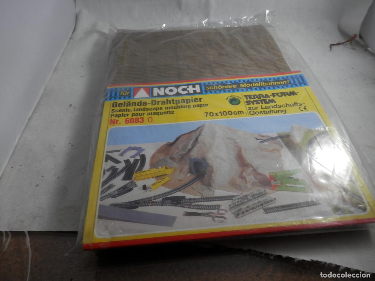 Trenes Escala: LIENZO CARTON PARA LA CONSTRUCCION DE MAQUETAS DE NOCH