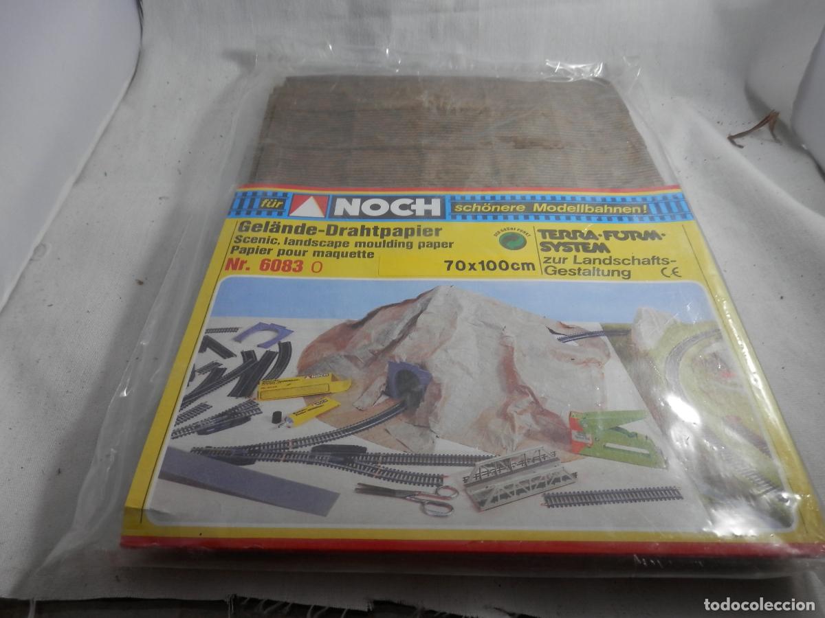 Trenes Escala: LIENZO CARTON PARA LA CONSTRUCCION DE MAQUETAS DE NOCH