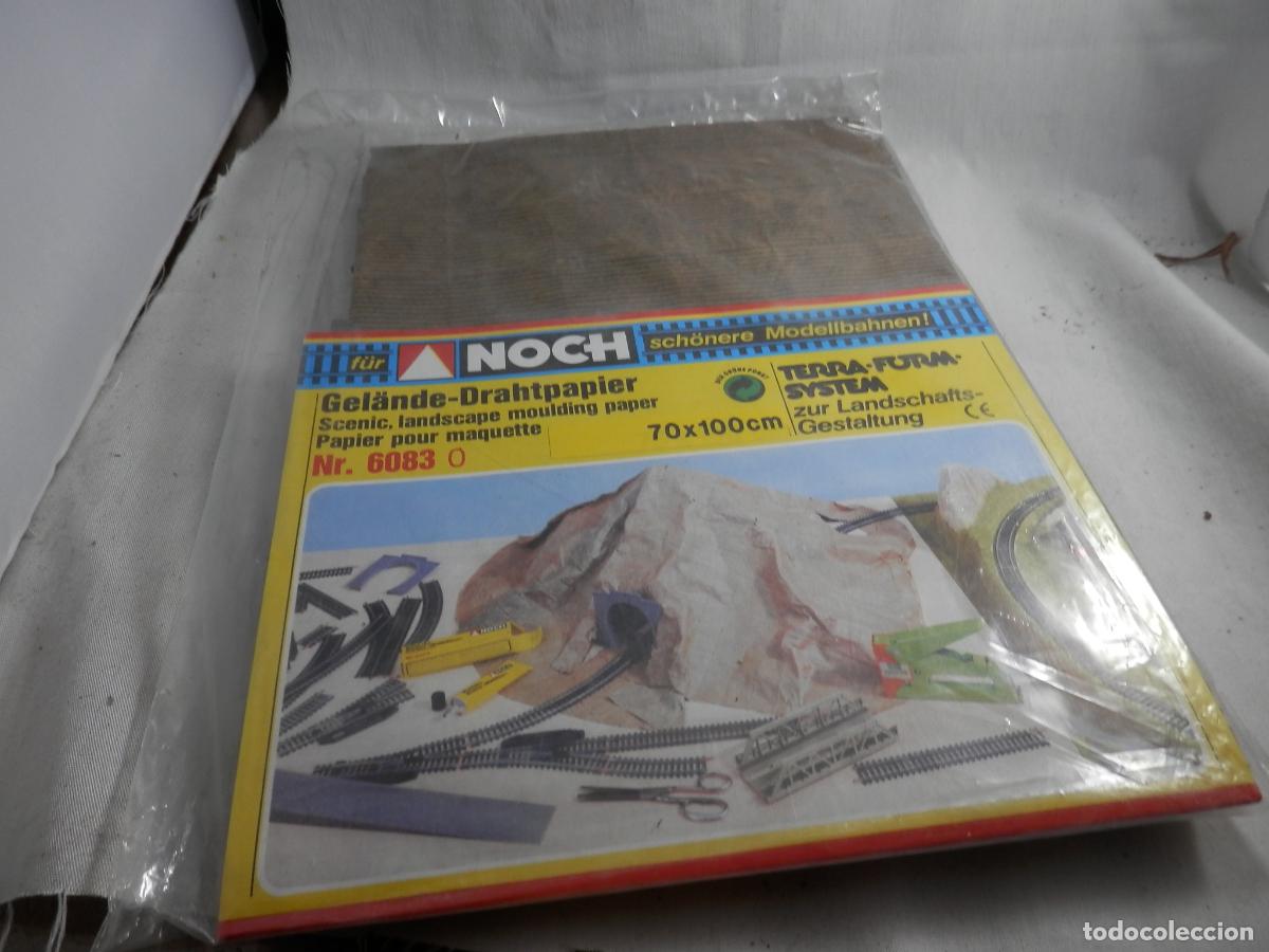 Trenes Escala: LIENZO CARTON PARA LA CONSTRUCCION DE MAQUETAS DE NOCH