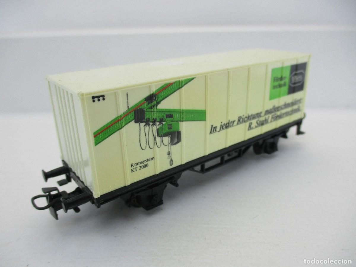 Trenes escala: VAGON MERCANCIA ESCALA HO REF CF - Foto 1