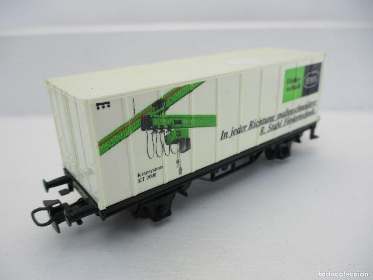 Trenes escala: VAGON MERCANCIA ESCALA HO REF CF - Foto 2