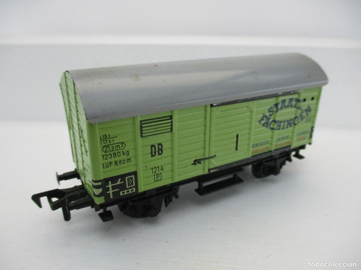Trenes escala: VAGON MERCANCIA ESCALA HO REF F - Foto 2