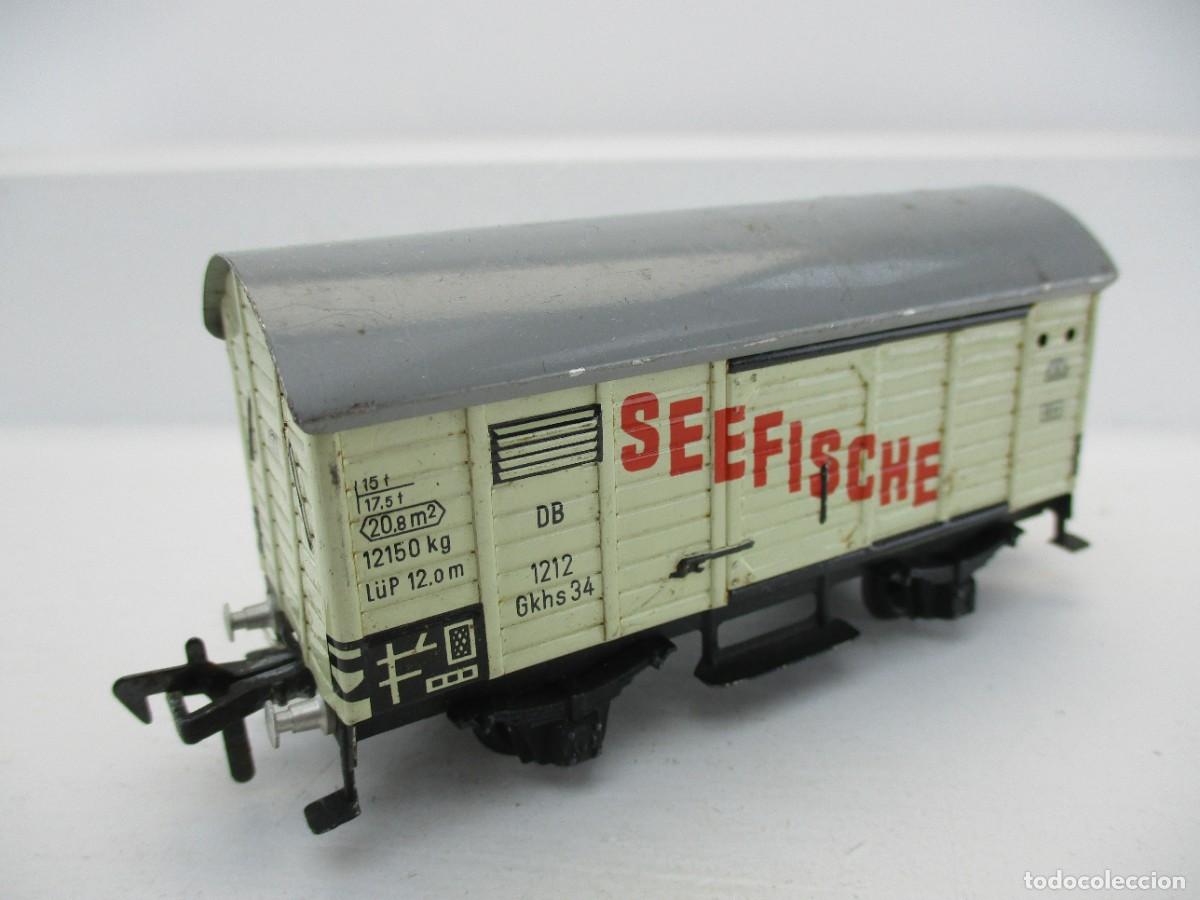 Trenes escala: VAGON MERCANCIA ESCALA HO REF H - Foto 1