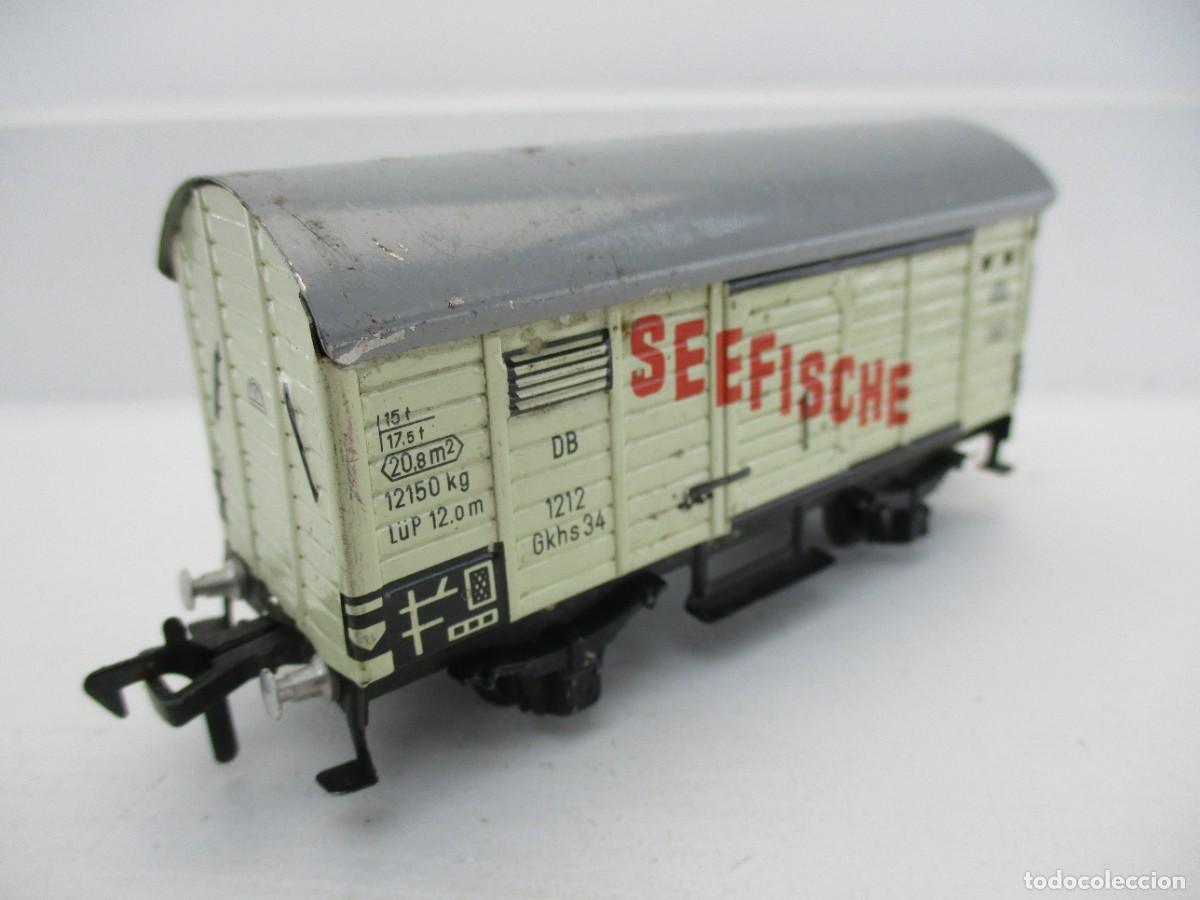 Trenes escala: VAGON MERCANCIA ESCALA HO REF H - Foto 2