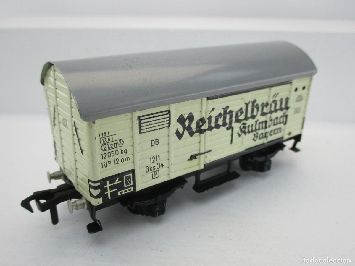 Trenes escala: VAGON MERCANCIA ESCALA HO REF I - Foto 2