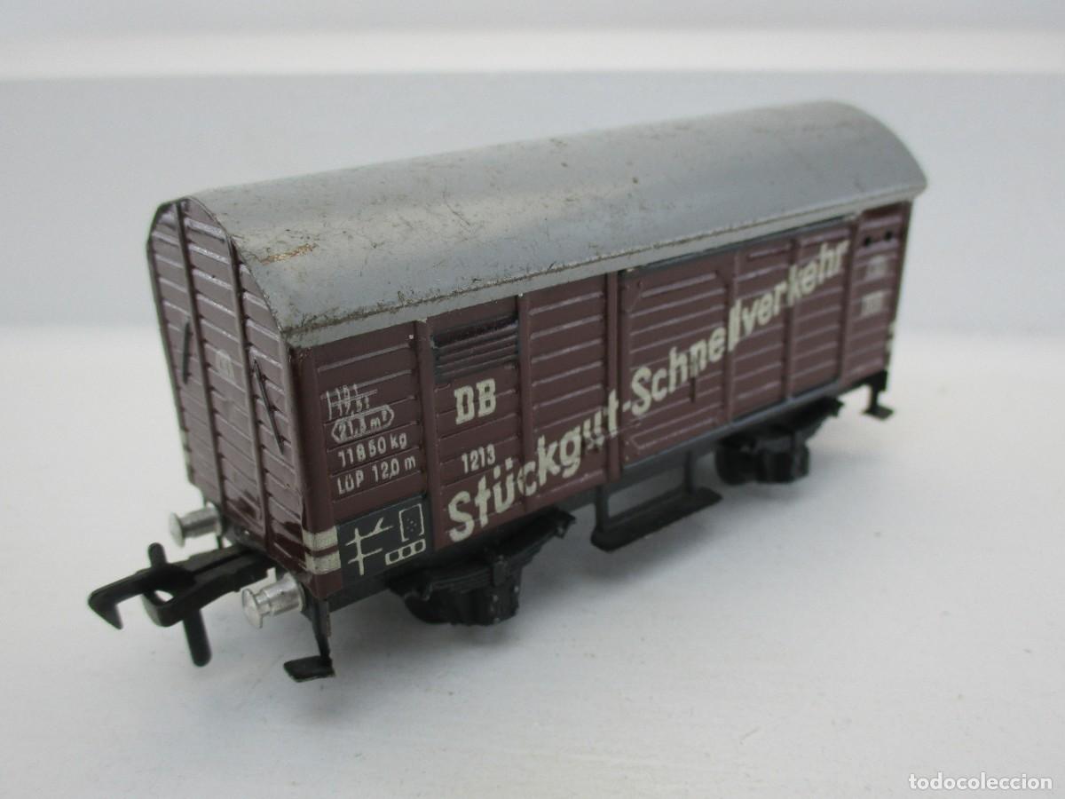 Trenes escala: VAGON MERCANCIA ESCALA HO REF K - Foto 2