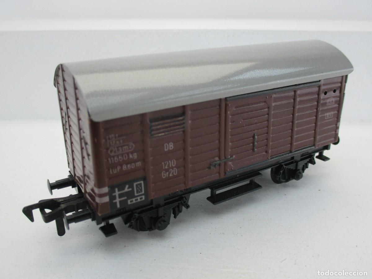 Trenes escala: VAGON MERCANCIA ESCALA HO REF L - Foto 2