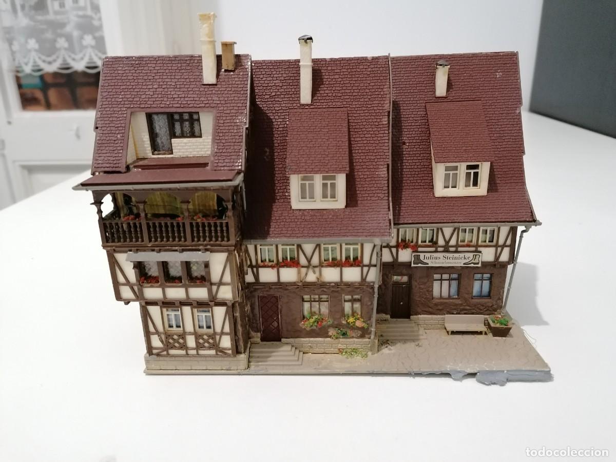 Trains &Eacute;chelle: Vollmer H0 Casa con Tienda para Maqueta de Tren Buen Estado