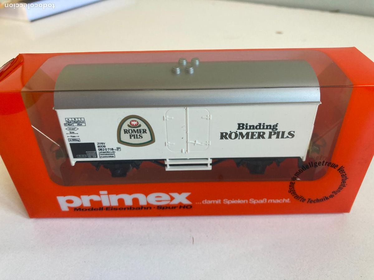 Trenes escala: VAGON PRIMEX H0, SIN USAR EN CAJA ORIGINAL - REF. 4597 - Foto 2
