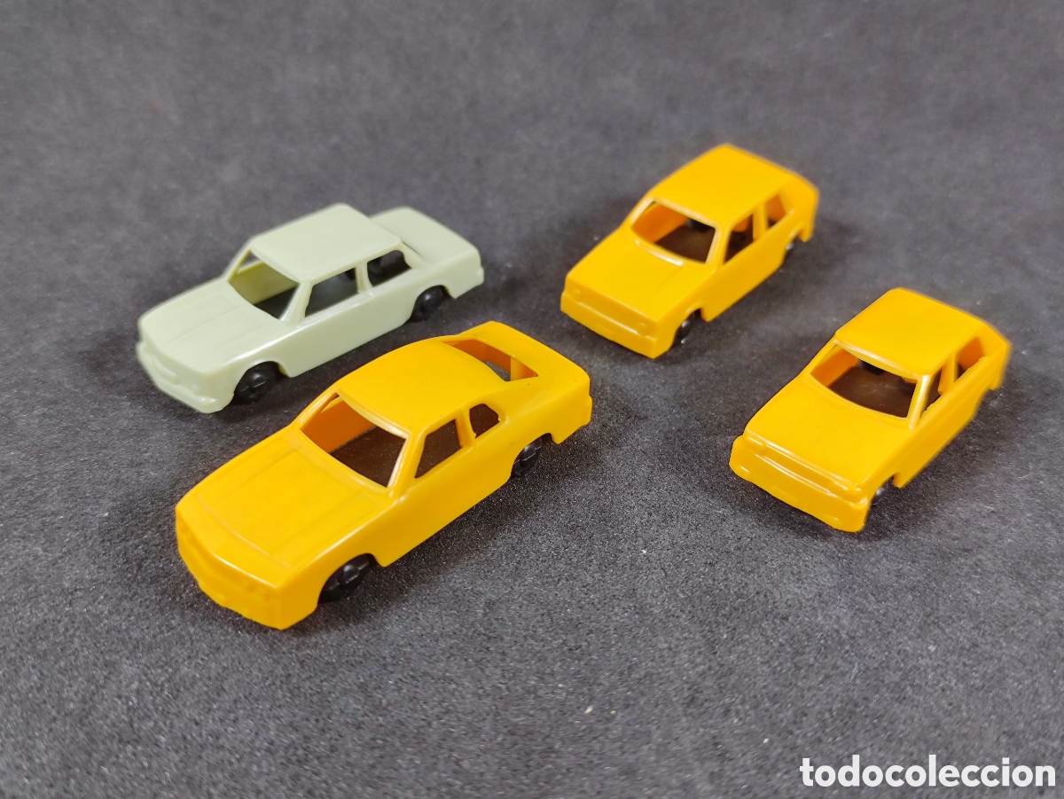 Trenes Escala: Lote Jouef BMW 2002 VW Golf Opel Manta Peugeot 104 escala HO