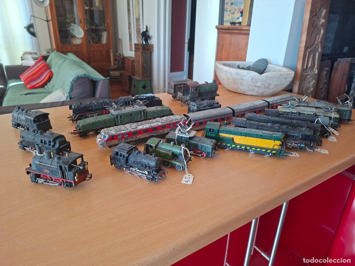 Trains &Eacute;chelle: COLECCION DE MAQUINAS DE TREN ANTIGUAS.