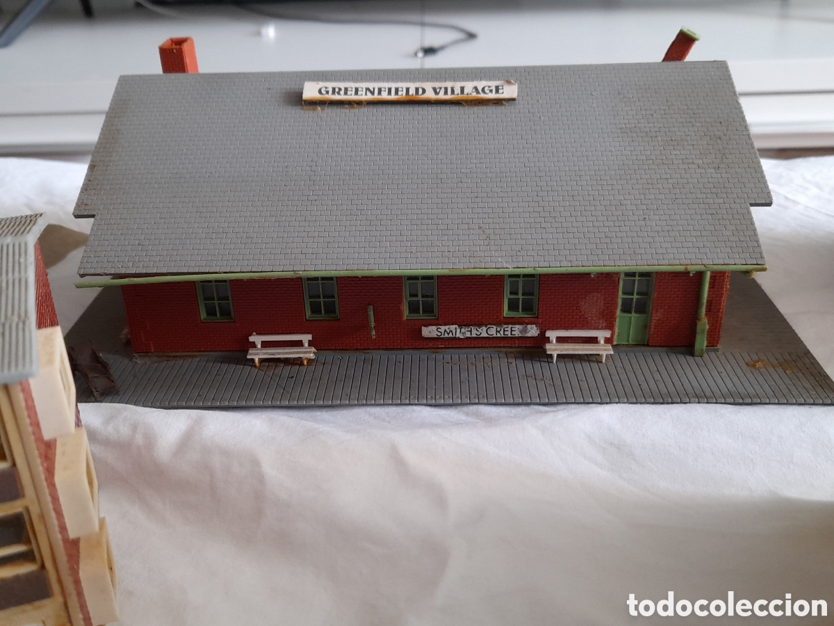 Trenes escala: SUPER LOTE DE CASAS, EDIFICIOS, PARA MAQUETAS DE TREN. VARIAS MARCAS - Foto 9