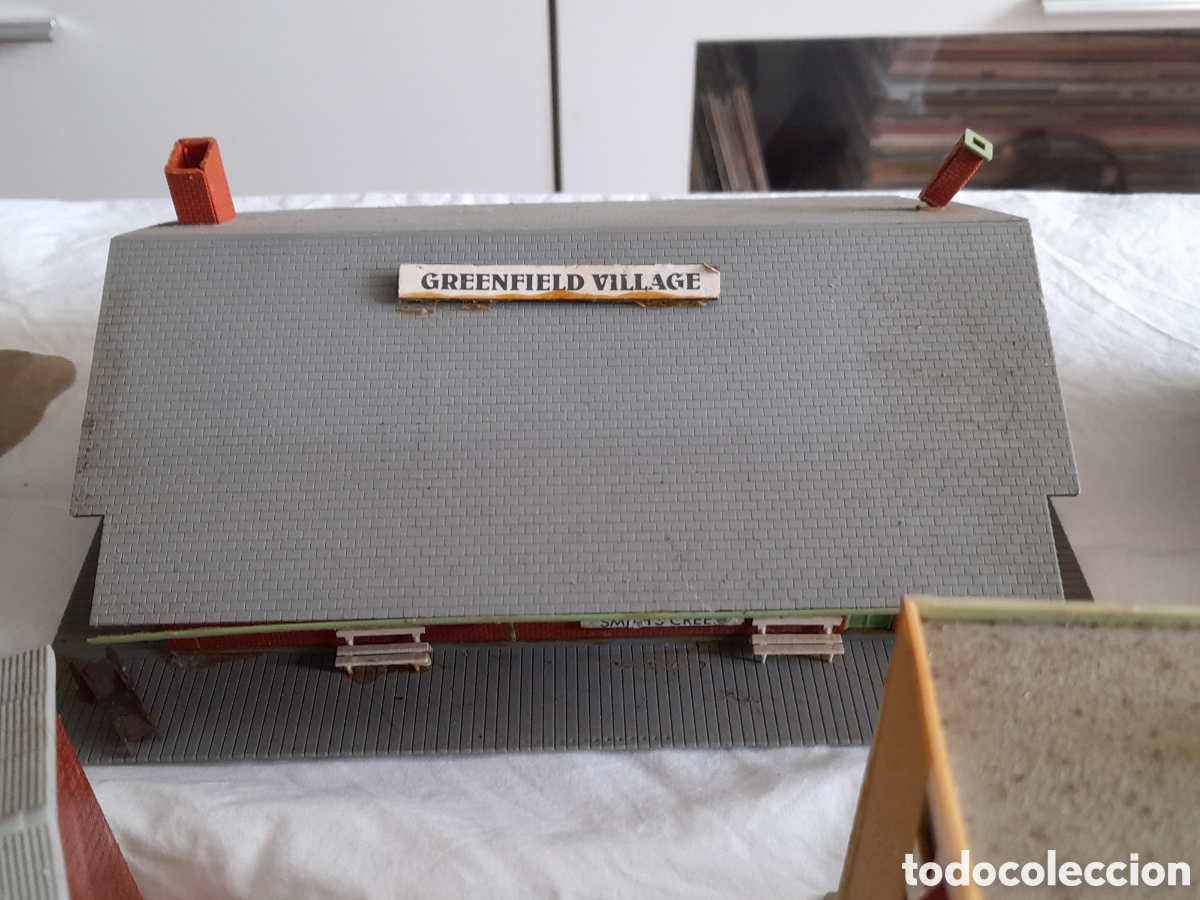 Trenes escala: SUPER LOTE DE CASAS, EDIFICIOS, PARA MAQUETAS DE TREN. VARIAS MARCAS - Foto 10