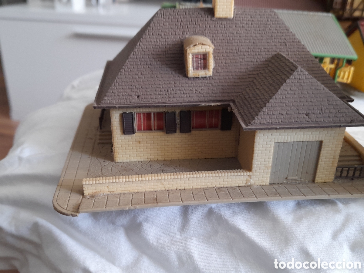 Trenes escala: SUPER LOTE DE CASAS, EDIFICIOS, PARA MAQUETAS DE TREN. VARIAS MARCAS - Foto 18